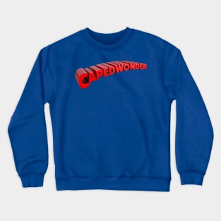 CapedWonder logo 9 Crewneck Sweatshirt